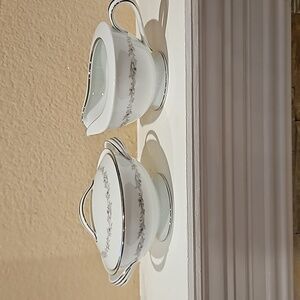 Noritake China Crestmont Cream and Sugar Dishes